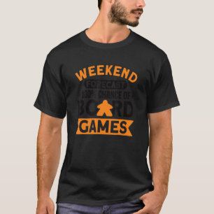 Camiseta previsão de fim de semana conselho game gamer tabl