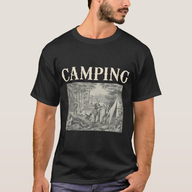 Camiseta Previsão de fim de semana de presente para o pesca (Frente)