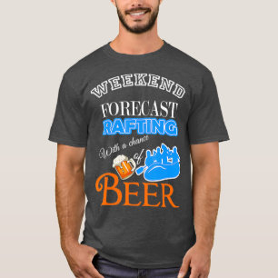 Camiseta Previsão de Fim de Semana de Rafa Fluvial com Pos