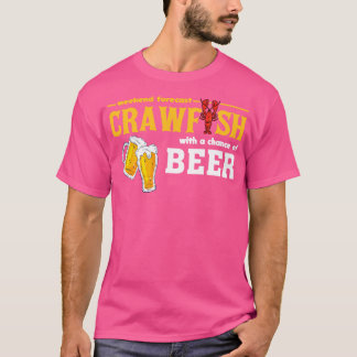 Camiseta Previsão de Fim de Semana Lagostim Com Chance de C