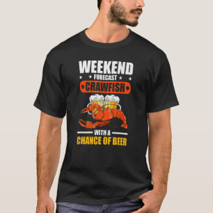 Camiseta Previsão De Fim De Semana Rastana Com Possibilidad