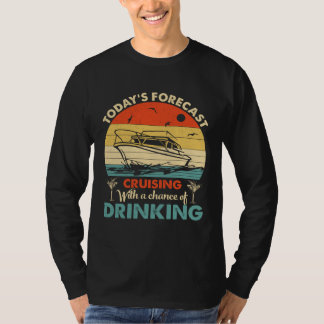 Camiseta Previsão de Hoje ZX3r Cruising Com Chance de Drink