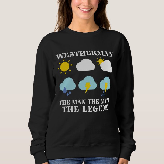 Camiseta Previsão de Meteorologia Meteorologista Clima (Frente)