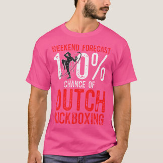 Camiseta Previsão Do Fim De Semana 100 Chance De Muay Thai