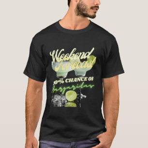 Camiseta Previsão Do Fim De Semana 100% De Possibilidade De
