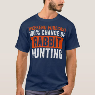 Camiseta Previsão do final de semana 100 Chance de Fundo de