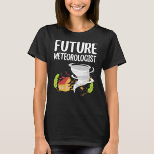 Camiseta Previsão do Tempo do Futuro Meteorologista meteoro