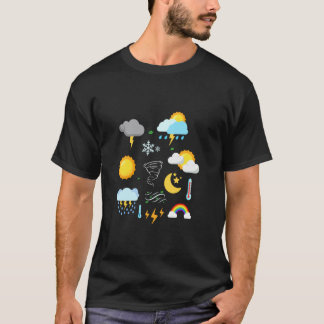 Camiseta Previsão do Tempo Humor Sarcástico