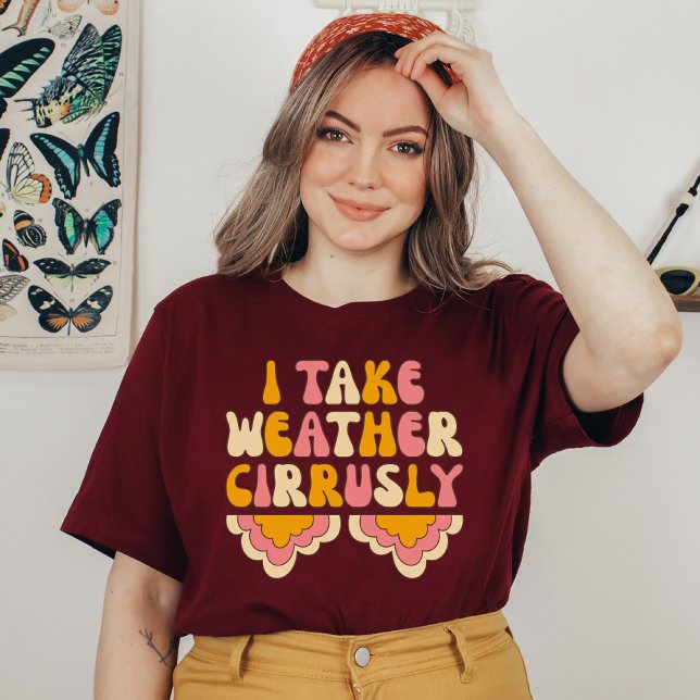 Camiseta Previsão do tempo, Meteorologia Engraçada, Meteoro (Criador carregado)