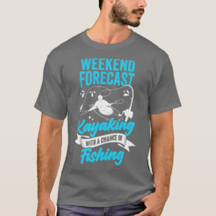 Camiseta Previsão Semanal De Caiaque Com Possibilidade De P