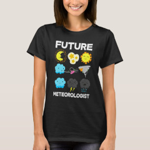 Camiseta Previsões Meteorológicas do Futuro das Crianças