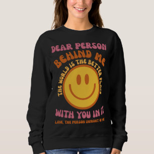 Camiseta Prezada Pessoa Atrás de Mim O Mundo É Um Lugar Mel