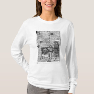 Camiseta Priam que olha a reconstrução de Troy