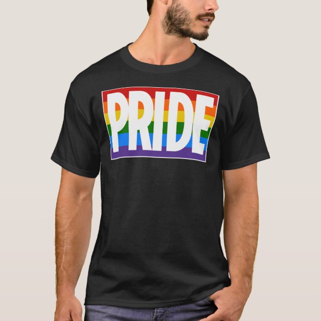 Camiseta PRIDE. Celebrate In This Rainbow, Marvel, Superher (Frente)