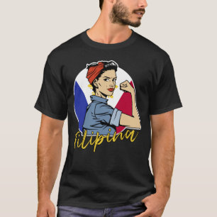 Camiseta Pride Filipina Pinay Wife Namorada Filipinas