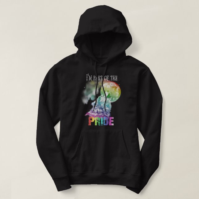 Camiseta Pride Lobo LGBT Gay Lésbica (Frente do Design)
