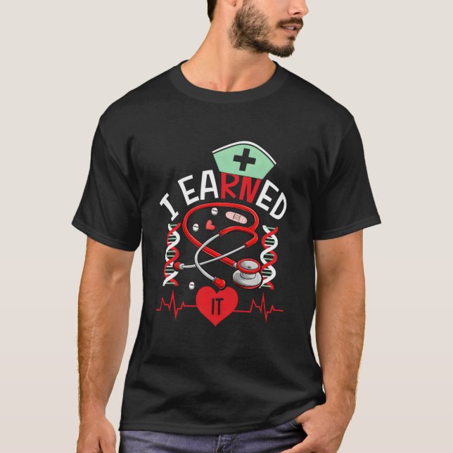 Camiseta Pride Nursing Graduation Nr Nurse School Appreciat (Frente)