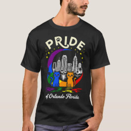 Camiseta Pride of Orlando City Florida Cats Rainbow Flag