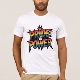 Camiseta Pride & Power LGBTQ