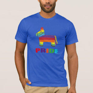 Camiseta PRIDE Rainbow Piñata Fiesta Celebration Party
