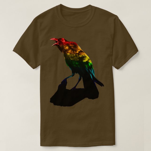 Camiseta Pride raven (Frente do Design)