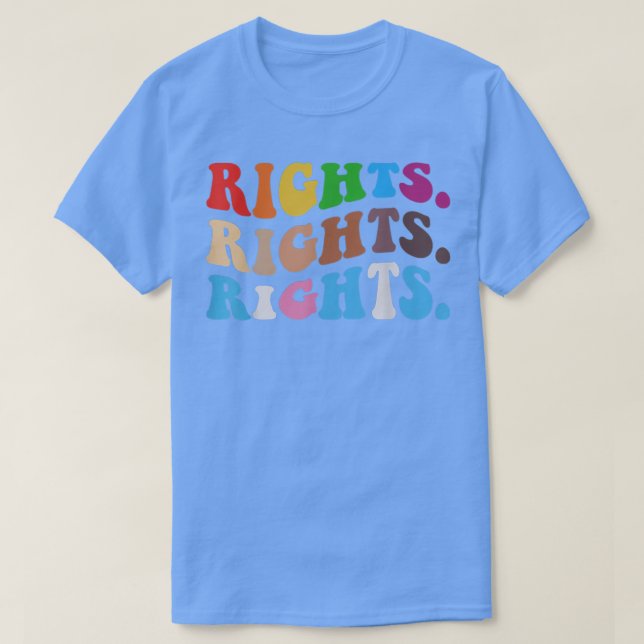 Camiseta Pride Rights Blm Rights Lgbt Pride Month 4577  (Frente do Design)