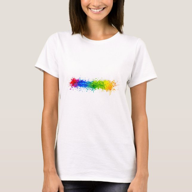 Camiseta Pride Watercolor (Frente)