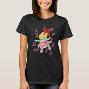 Camiseta Prima Ballerina Dragon Eu Balé Divertido I Dancer