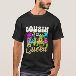Camiseta Prima da Festa de Aniversário da Rainha da Lama Fa