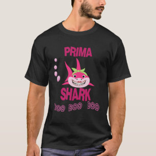 Camiseta Prima Shark Cousin Playera para Prima en Espanol