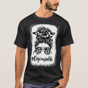 Camiseta Prima Vida Vaca Cabelo Desgrenhado Descolorido Mãe