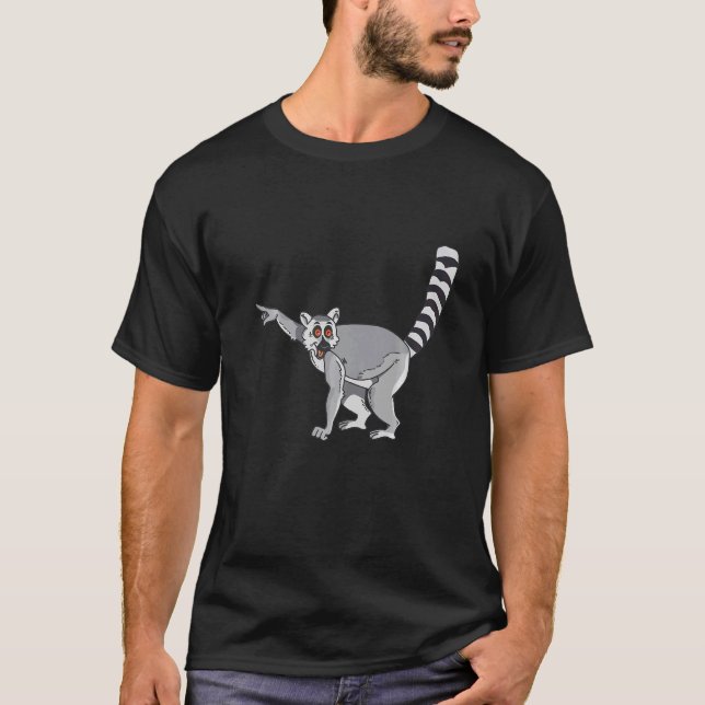 Camiseta Primatas Cudas De Limur Ring (Frente)