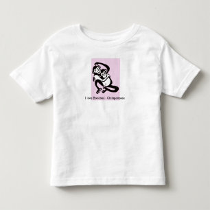 Camiseta Primato - adoro BONOBOS - Chimpanzés - África
