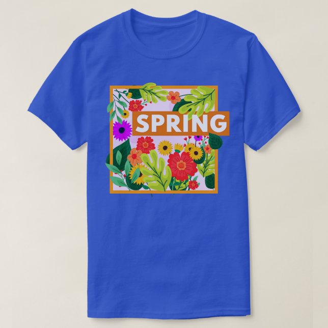 Camiseta Primavera (Frente do Design)