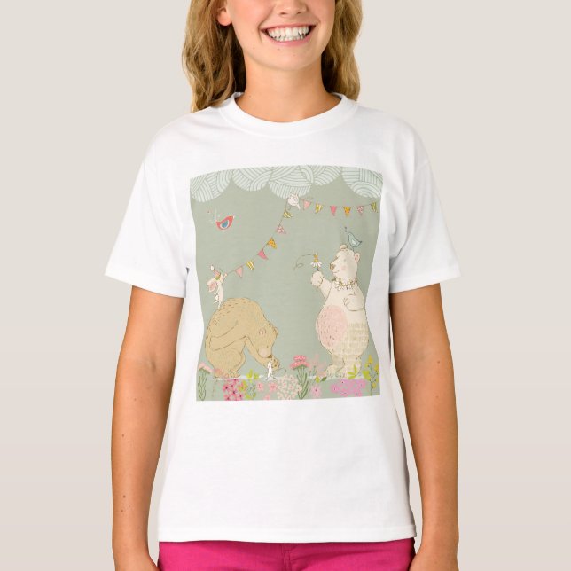 Camiseta Primavera alegres (Frente)