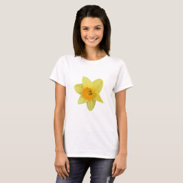 Camiseta Primavera amarelo Daffodil