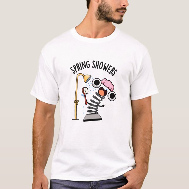 Camiseta Primavera Chás Engraçada Estação (Frente)