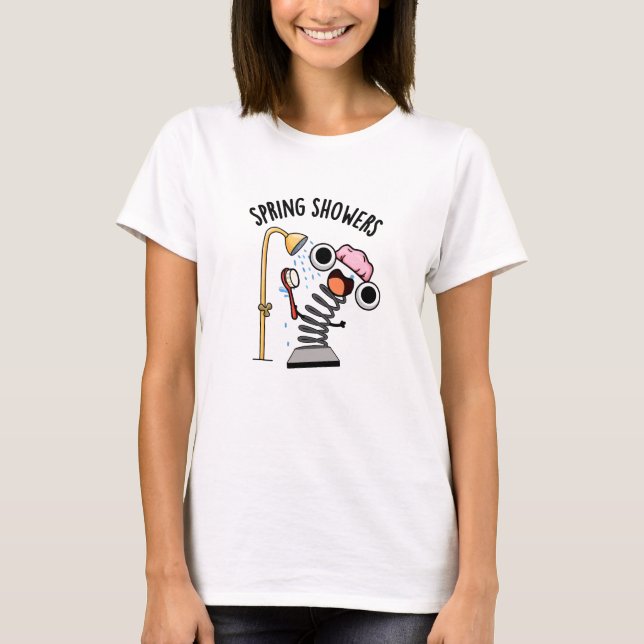 Camiseta Primavera Chás Engraçada Estação (Frente)