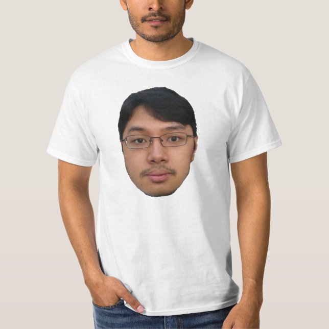 Camiseta primavera de 2014 do T da cara do cj (Frente)