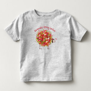 Camiseta Primavera de Flores Coloridas - Personalizadas