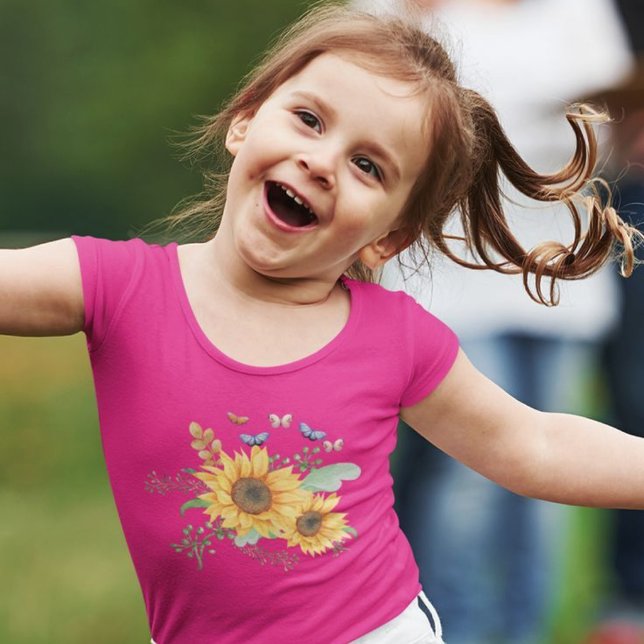 Camiseta primavera de girassol (Criador carregado)