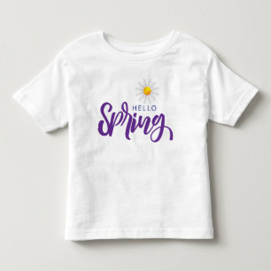 Camiseta primavera de saudação