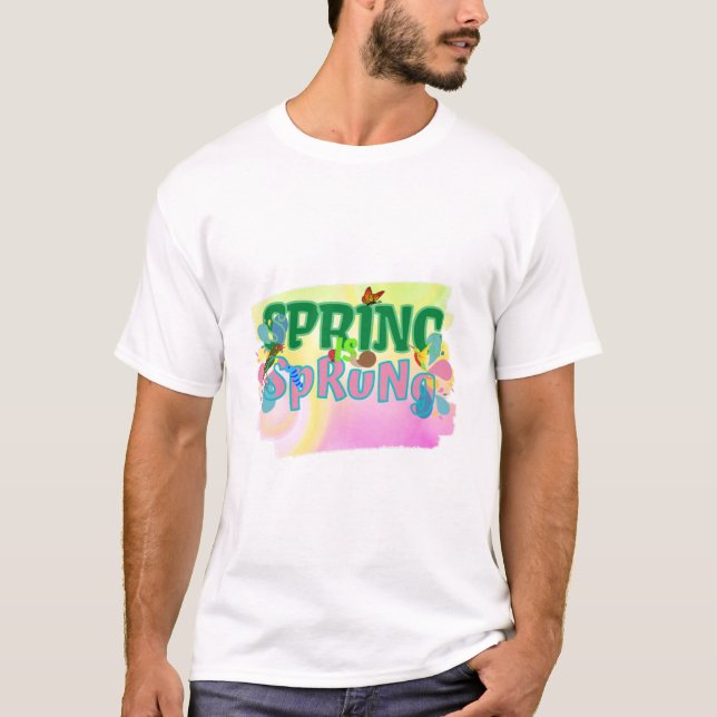 Camiseta Primavera é primavera de amor (Frente)