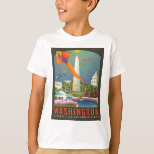 Camiseta Primavera na C.C. de Washington