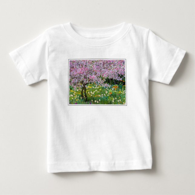 Camiseta Primavera no Jardim de Claude Monet (Frente)