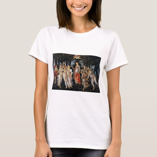 Camiseta Primavera, Sandro Botticelli, 1482 (Frente)