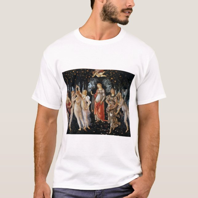Camiseta Primavera, Sandro Botticelli, 1482 (Frente)