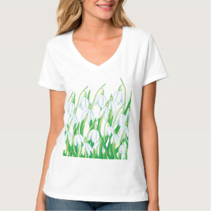 Camiseta Primavera Snowdrops