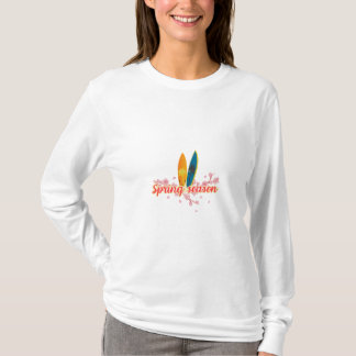 Camiseta Primavera T-Shirt/primavera color/Breve-primavera