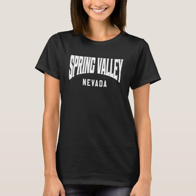 Camiseta Primavera Valley Nevada (Frente)